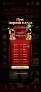PX777 game login page